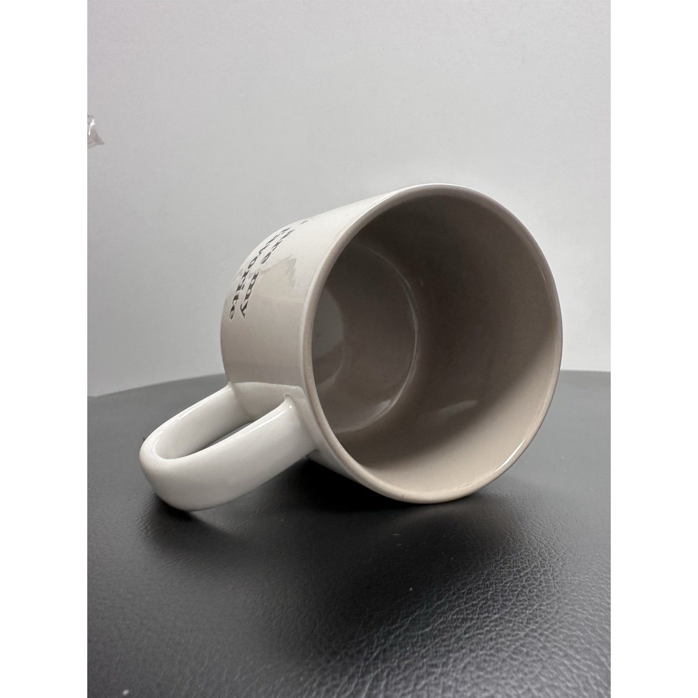 Threshold You are My Favorite Ceramic Coffee Cup with Black Words Embossed - Picture 3 of 4